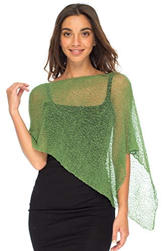 Sheer Poncho Bolero Pullover Shrug