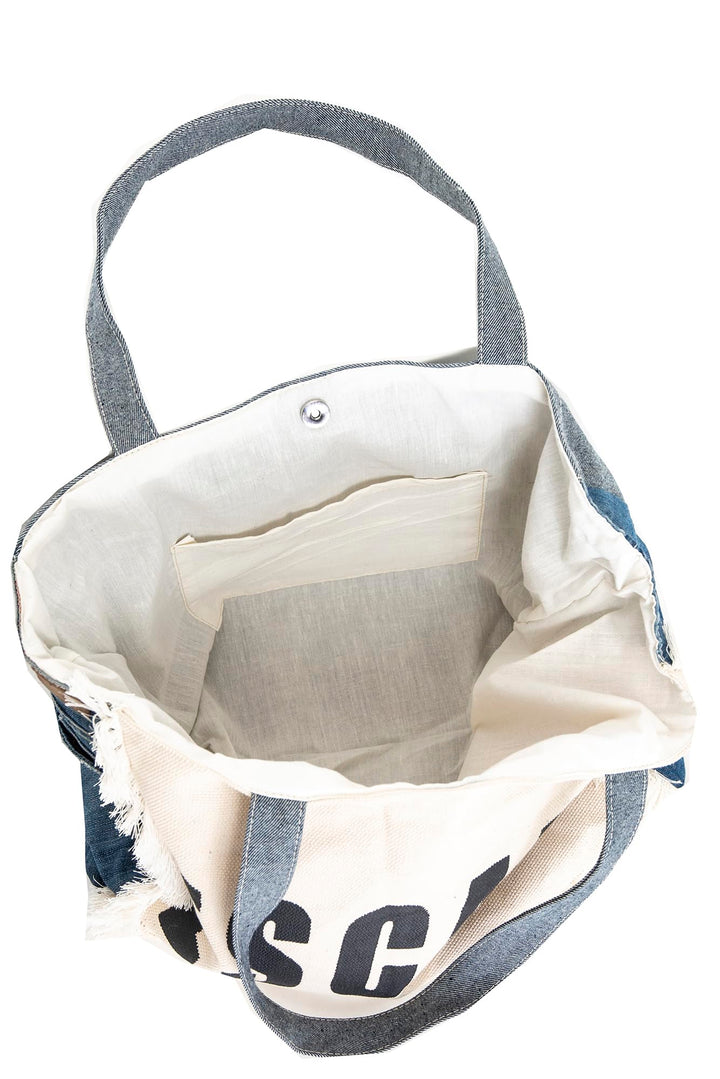 Lightweight Shoulder Denim Tote Bag