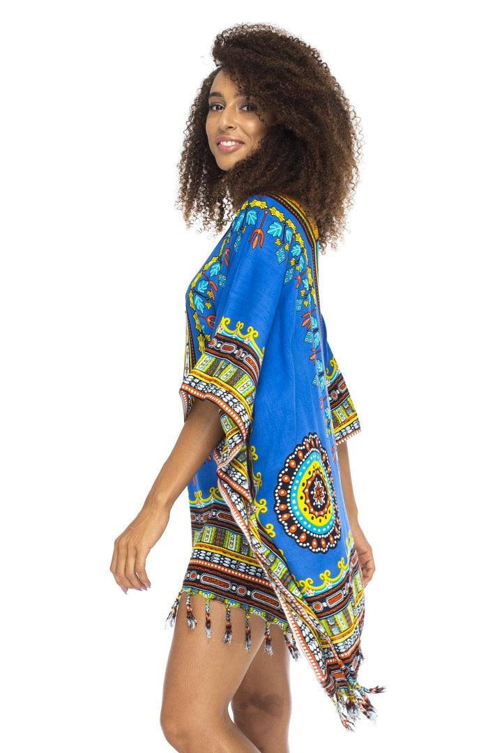 Back From Bali Womens Short Swimsuit Beach Cover Up African Caftan Patterns