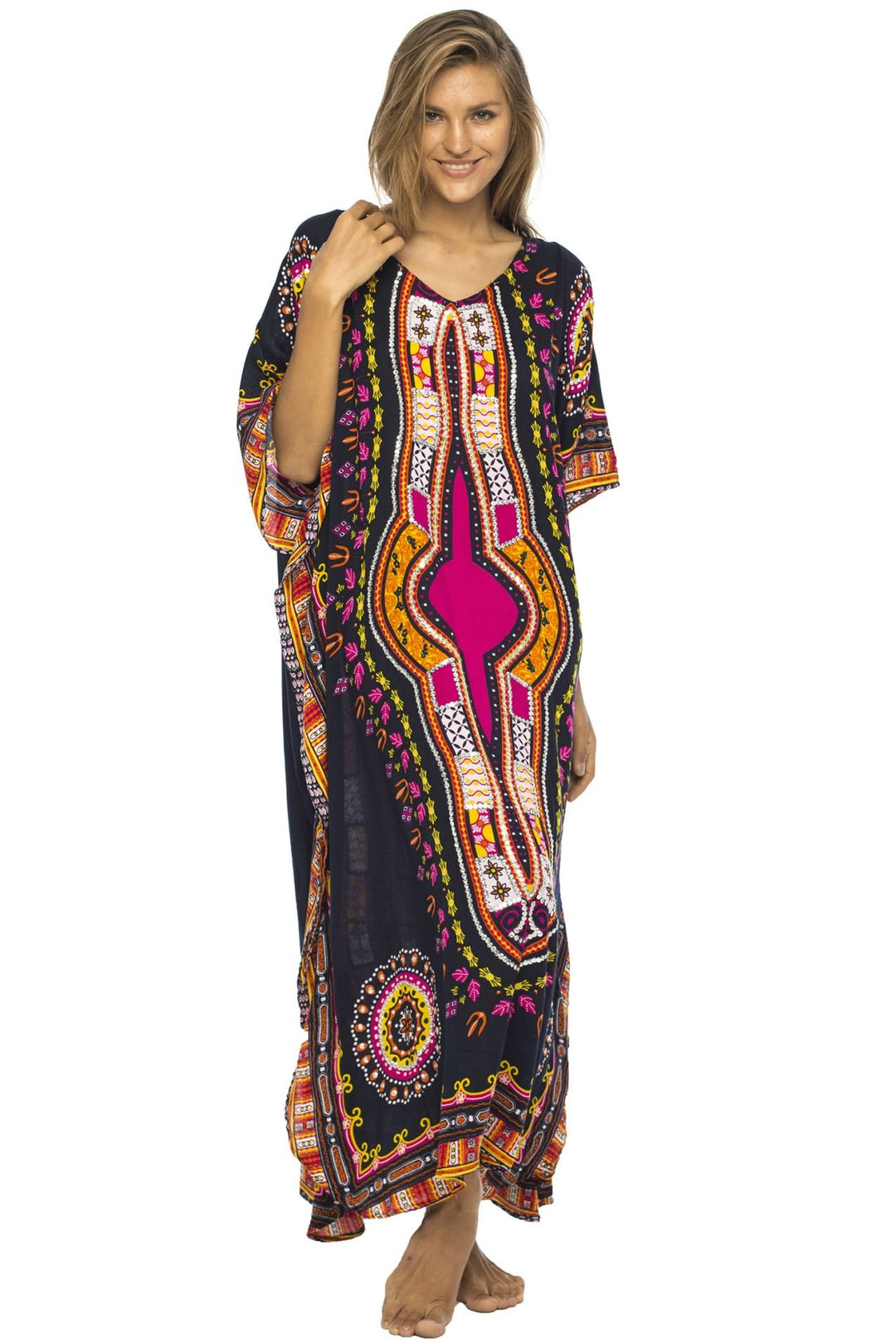 Back From Bali Womens Long Maxi Swimsuit Beach Cover Up African Caftan Patterns