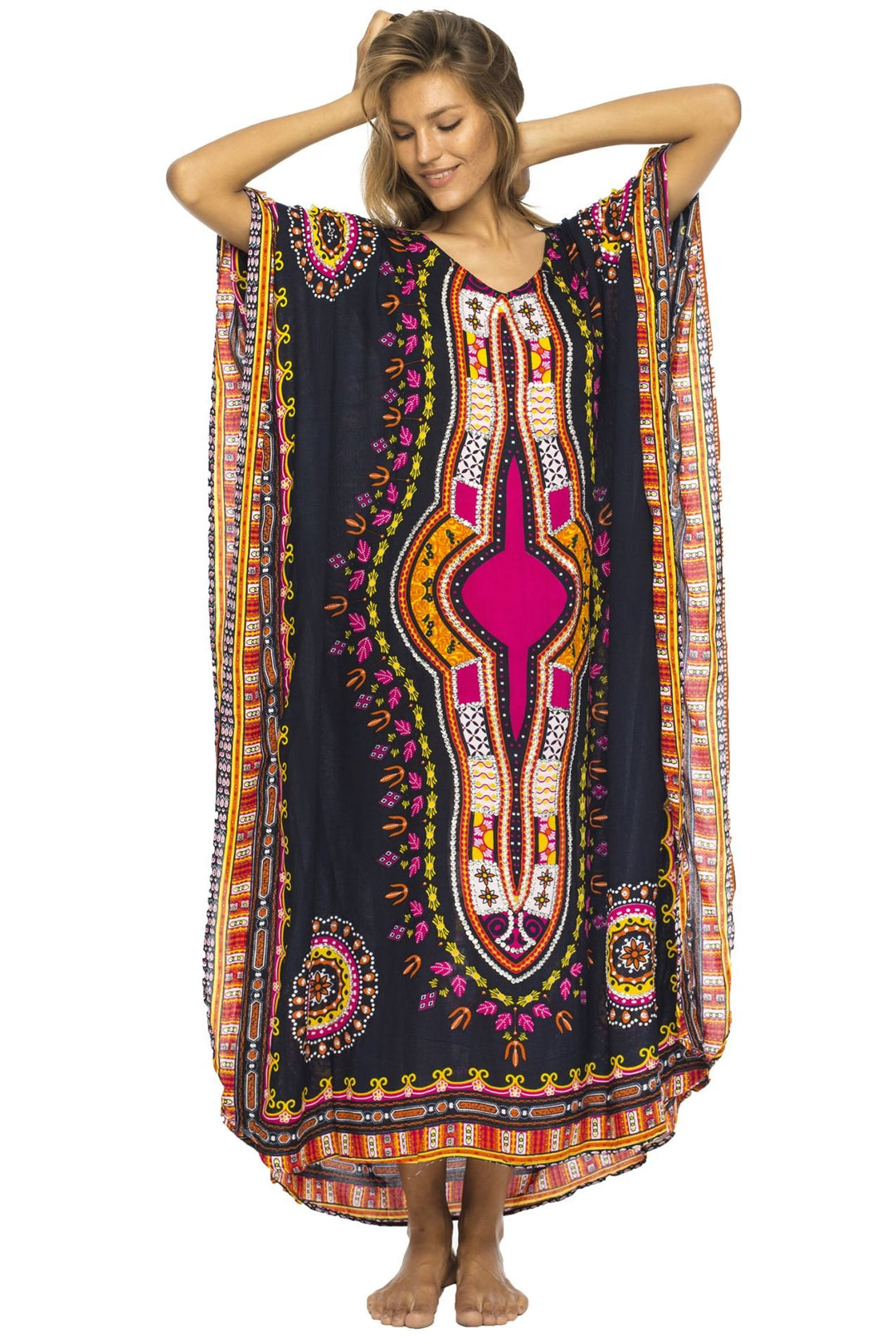 Back From Bali Womens Long Maxi Swimsuit Beach Cover Up African Caftan Patterns