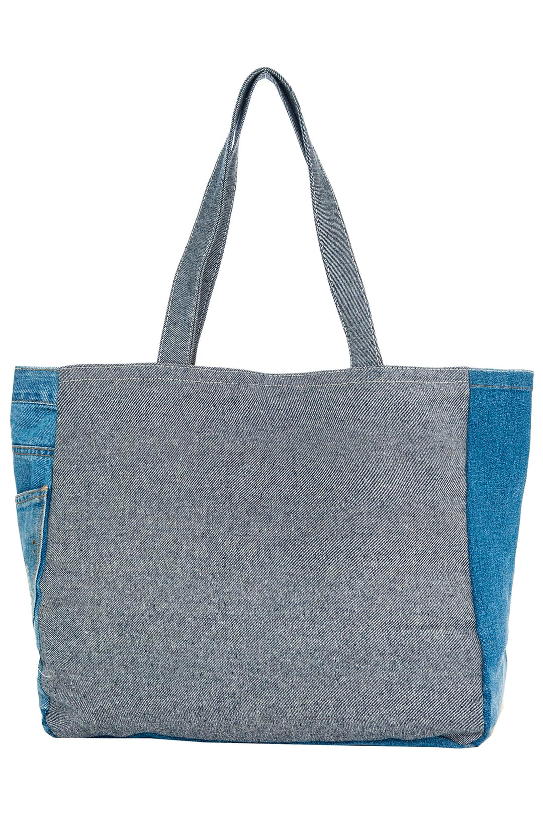 Lightweight Shoulder Denim Tote Bag