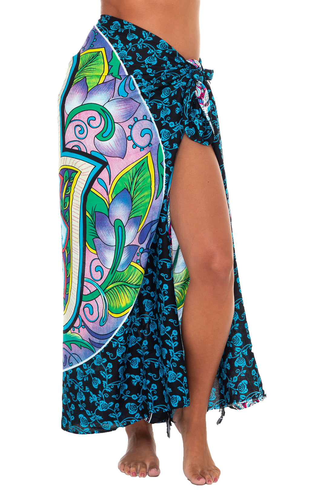 Greek Evil Third Eye Sarong Cover Up Wrap